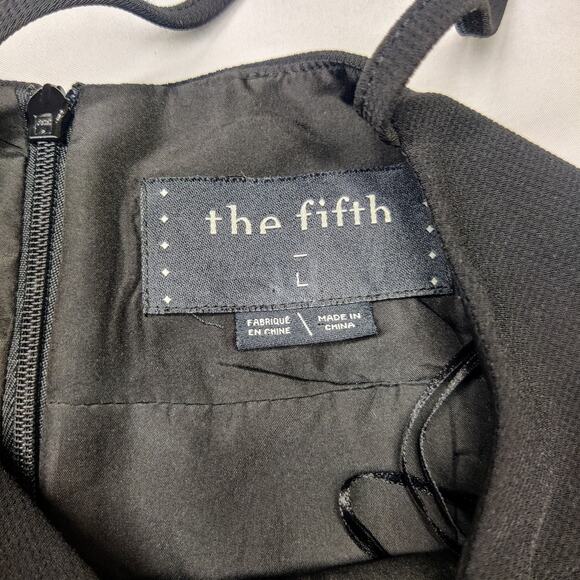 Revolve x The Fifth Label Join the Ride Black Strappy Back Jumpsuit Large - Picture 11 of 16